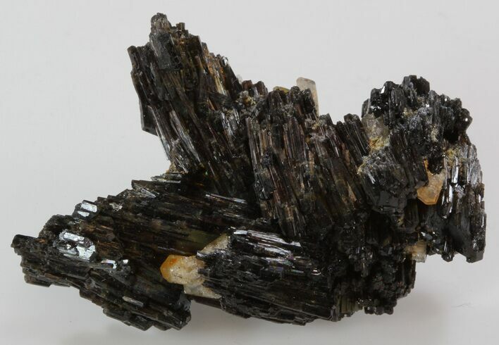 Goshenite on Black Tourmaline (Schorl) - Namibia #31866